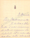 Rubinstein, Ida - Set of 5 Autograph Letters Signed