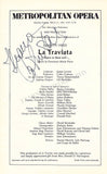 Opera Singers Signed Cast Pages – Lot of 86