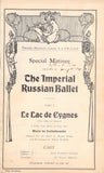 Imperial Russian Ballet - Performance Program Brooklyn 1912
