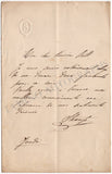 Strauss, Isaac - Set of 2 Autograph Letters Signed