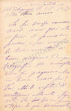 Galletti-Gianoli, Isabella - Set of 2 Autograph Letters Signed