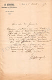 Heugel, Jacques-Leopold - Set of 3 Autograph Letters Signed