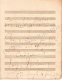 Thibaud, Jacques - Autograph Music Quote Signed 1906