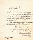 Bender, Jakob & Valentin - Autograph Letter Signed 1819