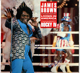 Brown, James - Signed LP Album Sleeve "Living in America"