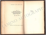 Joyce, James - Signed Book " Anna Livia Plurabelle" - First Edition 1928