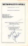 Conductors Signed Program Pages – Set of 42