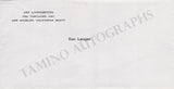 Livingston, Jay - Typed Letters Signed Lot 1987-1990