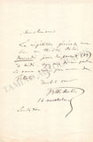 Weckerlin, Jean-Baptiste - Set of 4 Autograph Letters Signed