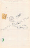 Weckerlin, Jean-Baptiste - Set of 4 Autograph Letters Signed