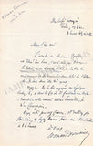 Weckerlin, Jean-Baptiste - Set of 4 Autograph Letters Signed