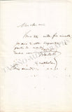 Weckerlin, Jean-Baptiste - Set of 4 Autograph Letters Signed