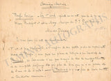 Debillemont, Jean-Jacques-Joseph - Set of 2 Autograph Letters