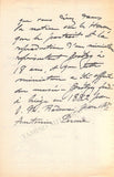 Radoux, Jean-Theodore - Autograph Letter Signed 1892