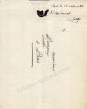 Dauberval, Jean - Autograph Letter Signed