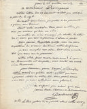 Dauberval, Jean - Autograph Letter Signed