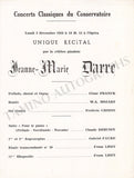 Darré, Jeanne-Marie - Signed Photograph