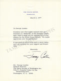 Carter, Jimmy - Typed Letter Signed 1977