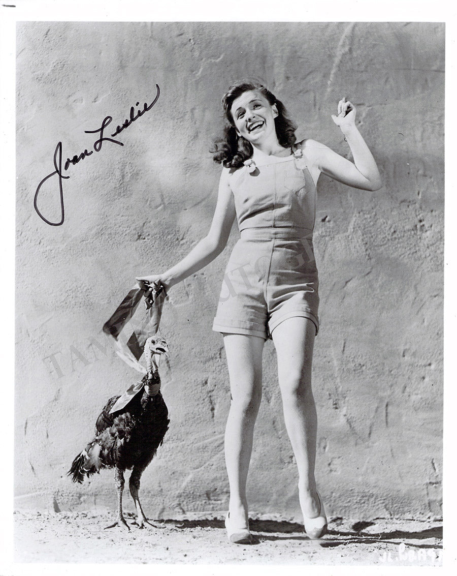 Joan Leslie Autograph Photograph Tamino