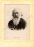 Brahms, Johannes - Autograph Note Signed