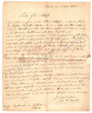 Dupont, Johannes Franciscus - Set of 2 Autograph Letters Signed