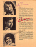 Browning, John - Signed Program Page