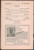 Thomas, John Charles - Signed Program Washington 1931