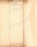 Addington, John Hiley - Autograph Letter Signed 1801