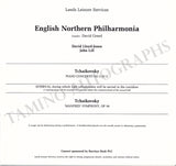 Leeds International Concert Season - Lot of 25 Signed Programs 1983-1987