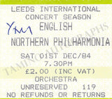 Leeds International Concert Season - Lot of 25 Signed Programs 1983-1987