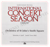 Leeds International Concert Season - Lot of 25 Signed Programs 1983-1987