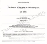 Leeds International Concert Season - Lot of 25 Signed Programs 1983-1987