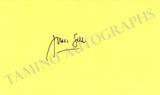 Salk, Jonas - Signed Card & Signed Page