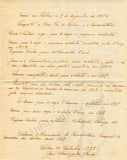 Dos Santos, Jose Henrique - Autograph Letter Signed 1922