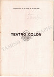 Iturbi, Jose - Set x 3 Concert Program Buenos Aires 1938-39