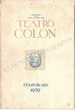 Iturbi, Jose - Set x 3 Concert Program Buenos Aires 1938-39