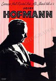 Hoffmann, Josef - Concert Playbill Carnegie Hall
