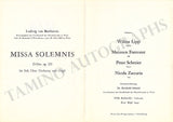 Krips, Josef - Set of 15 Concert Programs Vienna 1937-1966