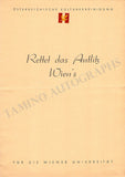 Krips, Josef - Set of 15 Concert Programs Vienna 1937-1966