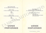 Krips, Josef - Set of 15 Concert Programs Vienna 1937-1966