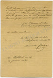 Fodor, Josephine - Autograph Letter Signed 1828