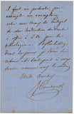 Poniatowski, Jozef - Autograph Letter Signed