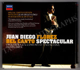 Florez, Juan Diego - Signed CD & DVD Album "Bel Canto Spectacular"