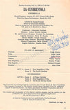 Opera Singers Signed Cast Pages – Lot of 86