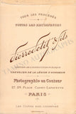 Danbe, Jules - Signed Cabinet Photo (1898)