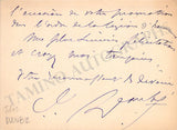 Danbe, Jules - Signed Cabinet Photo (1898)