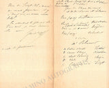 Pasdeloup, Jules - Set of 4 Autograph Letters Signed 1877-1881