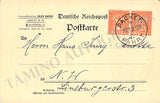 Sachs, Jules - Autograph Note Signed 1899