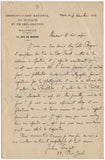 Tiersot, Julien - Set of 2 Autograph Letters Signed 1912