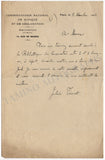 Tiersot, Julien - Set of 2 Autograph Letters Signed 1912